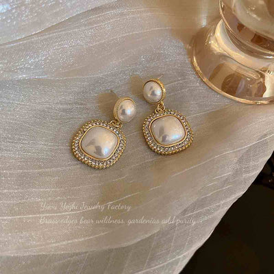 Minimalist Geometric Line Earrings For Women, Cool And Sophisticated Commuting Ear Accessories With Silver Needle Design
