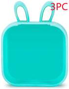 Rabbit ears green 3PC