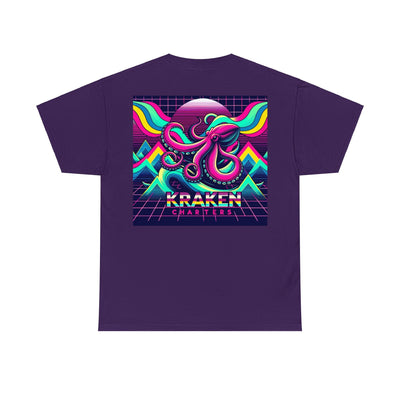 European And American Digital Printing Casual Round Neck Short Sleeves With His Power