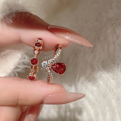 Anel retro francês requintado com zircónias micro-cravejadas para mulher, gama alta, luxo acessível, empilhável, aberto, anel de indicador ajustável