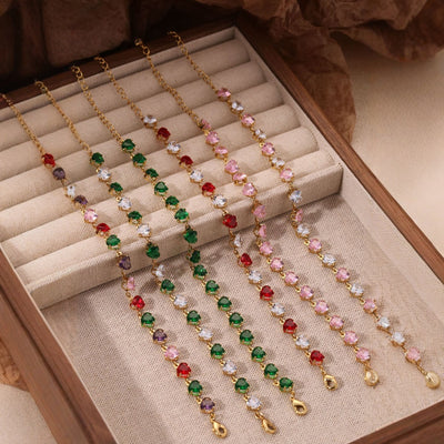 Heart-shaped Niche Light-luxury Style Bracelet
