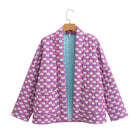 Floral Jacket Violet