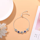 Five Rings Bracelet Silver