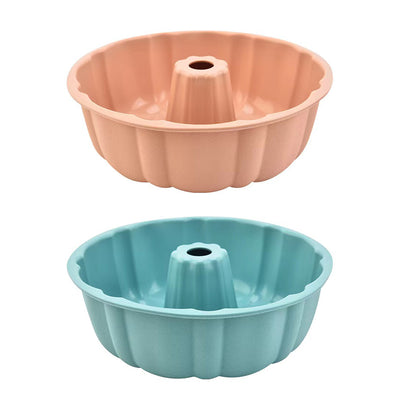 10-inch Non-Stick Silicone Bundt Pan - Multipurpose Baking Mold for Cakes, Jello & Gelatin