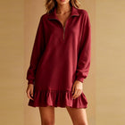 Deep wine red