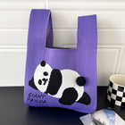 Panda Purple Large
