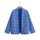 Floral Jacket Blue