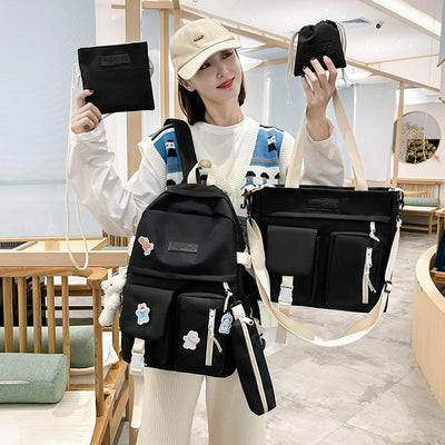Women's Fashion Simple Casual Backpack