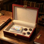 Classic Wooden Jewelry Box with Lock – Premium Storage Case