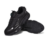 Mesh Knit Safety Work Shoes, Breathable and Comfortable, Puncture-Resistant Protective Footwear