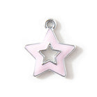 Pink White Plated