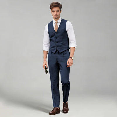 Novidade estilo retro, conjunto de duas peças com colete justo de gama alta em tamanho grande