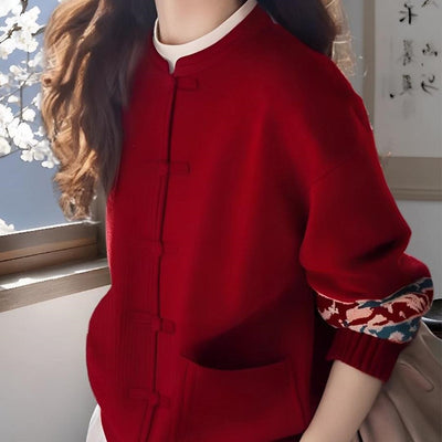 Kimono-Style Knit Cardigan