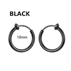 1 Pair D Type Black