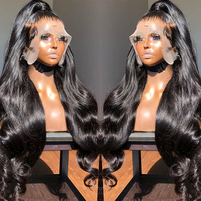 360 Full Lace Frontal Body Wave Human Hair Wigs