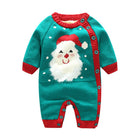Green santa head