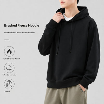 Men's Hooded Sweater Long Sleeve Casual Jacket Loose Top